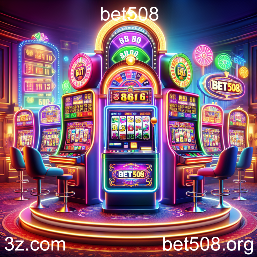 Atrações das Máquinas Caça-Níqueis no Bet508